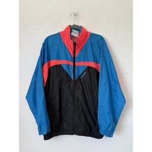 Vintage‎ Adidas 1990's Original Neon Retro Track Jacket Men's Size M Color Block